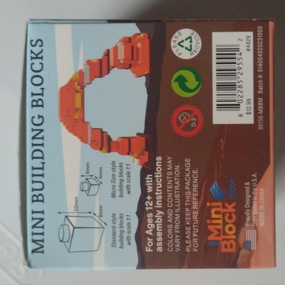 Mini Building Blocks Set - Arches National Park & Bald Eagle unopened 12 + - Picture 5 of 5